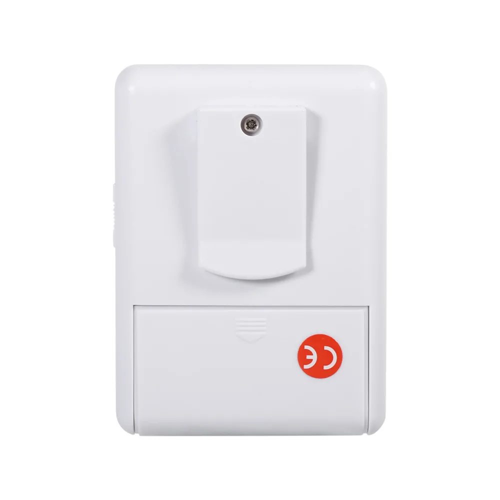 

Motion Sensor Wireless Alert Secure System Doorbell Alarm for Home Driveway Patrol Garage White