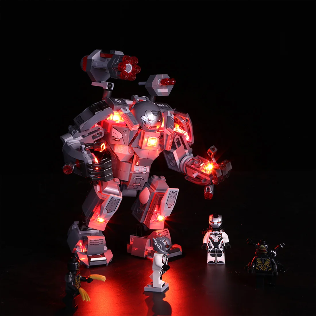 

Vonado New LED Light Building Block Accessory Modified Kit for War Machine 76124 DIY Gift For Kids (LED Included Only)