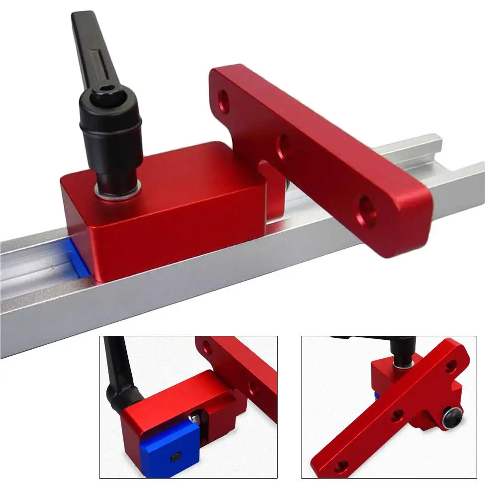 

Woodworking Tools Miter Track Stop For 30mm T-track Woodworking Hand Tool Manual Durable Tool Set