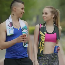 Новейший горячий полотенце для мгновенного охлаждения многоразовые холодные прохладные спортивные для бега, спортзала полотенце