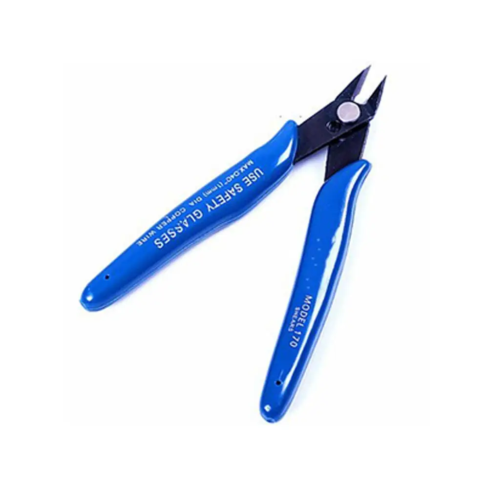 

LanLan Electrical Wire Cable Cutter Cutting Plier Side Snips Flush Pliers Tool Diagonal Pliers