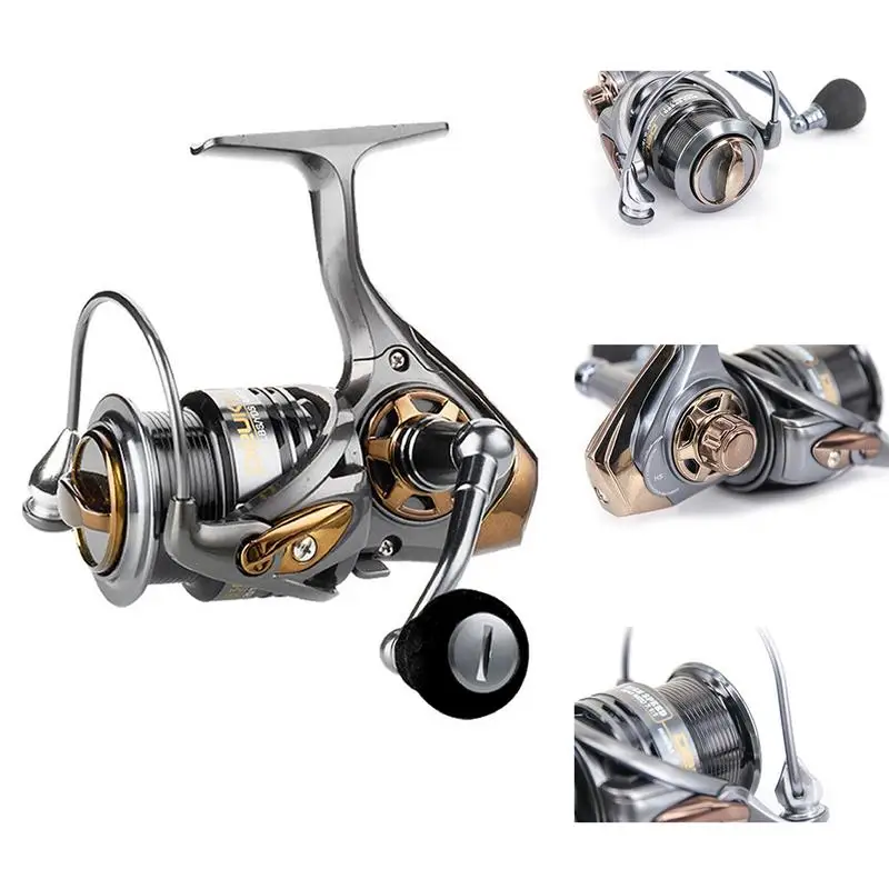 Rotating Fishing Reel 7.1:1 Spinning Reel Upgraded Lightweight Baitcasting Reel