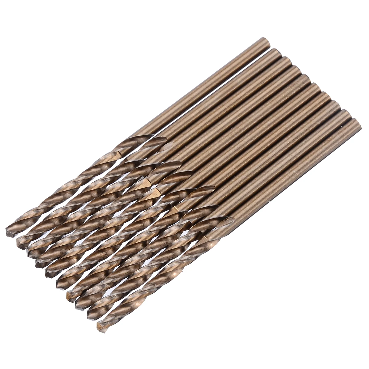 

50pcs Cobalt Drill Set 1mm-3mm Drill Force Tool M35 Cobalt Drill Set For Hardened Steel Drilling Cast Iron