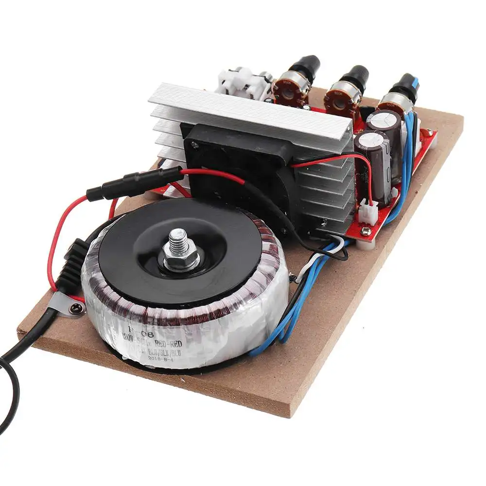CLAITE Hi-Fi усилитель мощности Borod 220V усилитель высокой мощности полевой транзистор передний задний с вентилятором охлаждения