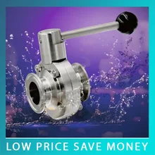 3 шт. быстрый зажим бабочка клапан DN19* 1,5 руководство сантехнические краны