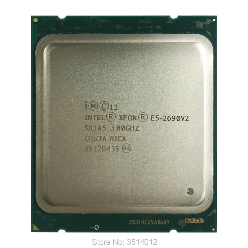 

Intel Xeon E5-2690v2 E5 2690v2 E5 2690 v2 3.0 GHz Ten-Core Twenty-Thread CPU Processor 25M 130W LGA 2011