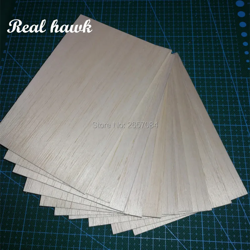 

AAA+ Balsa Wood Sheets 150x100x2mm Model Balsa Wood Can be Used for Military Models etc Smooth Without Burr DIY
