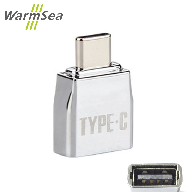 

OTG Type C USB Micro SD Card Reader Adapter to TF High Speed Data Transmission Silver for Macbook Pro