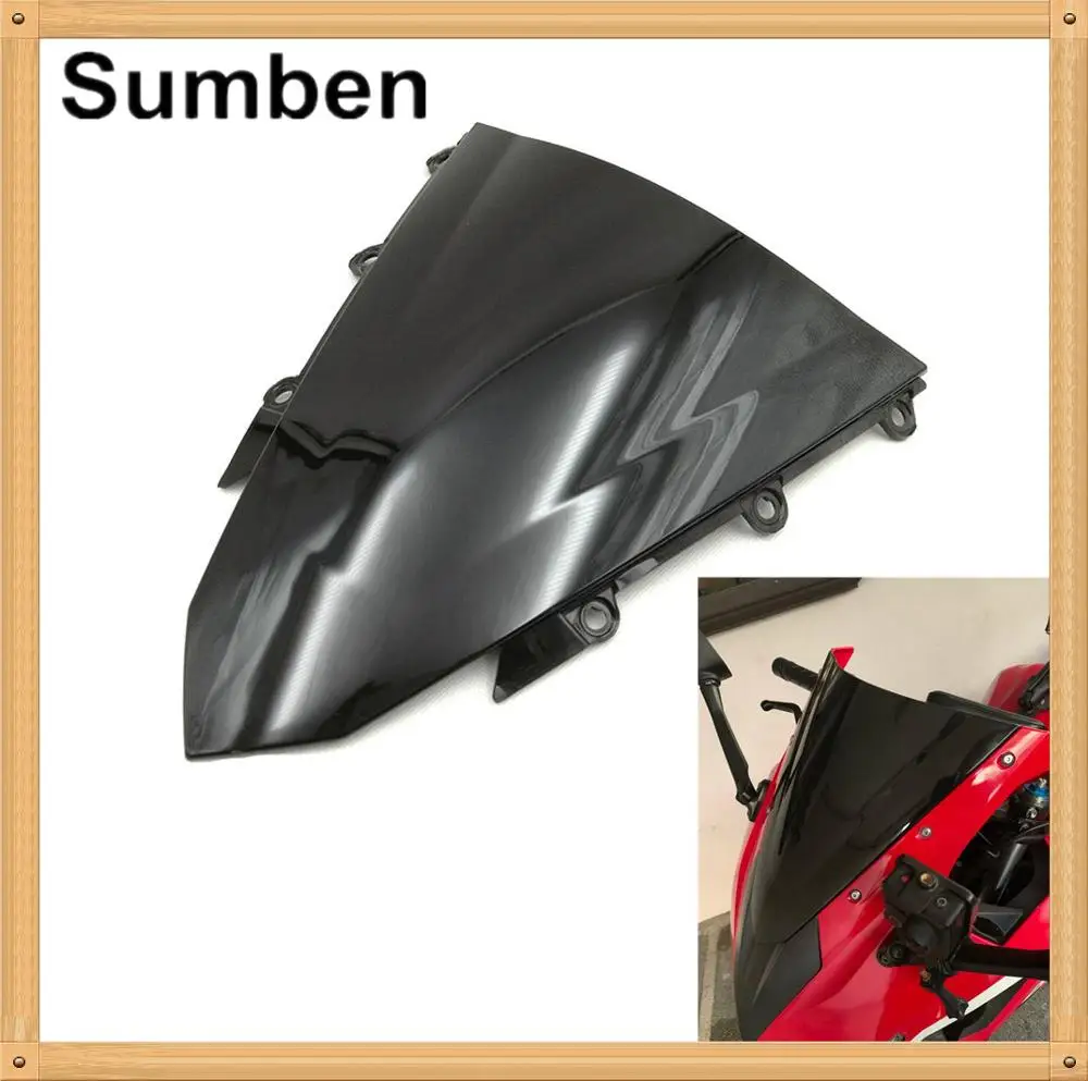

ABS Plastic Windshield Windscreens Window Wind Deflectors for Honda CBR500R CBR 500R CBR400R 2016 2017 Shield Screen Airflow