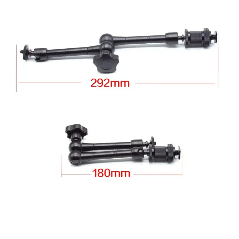  Mobile Rolling Sliding Dolly Stabilizer Skater Slider 11 Inch Articulating Magic Arm Camera Rail St