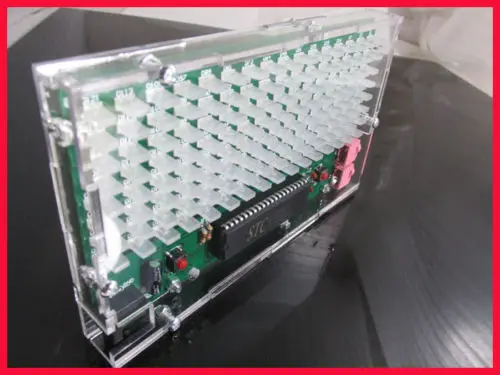 DYKB RGB 8*16 аудио светодиодный измеритель уровня дисплей анализатор спектра MP3 ПК