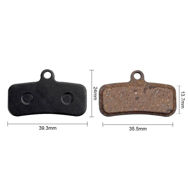 

4 Pairs Disc Brake Frictio Pad for Shimano Mountain Bicycle Resin Semi-metal