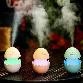 

New Broken Shell Night Light Humidifier Usb Mute Ultrasonic Mini Car Air Humidifier Home Daily Necessities