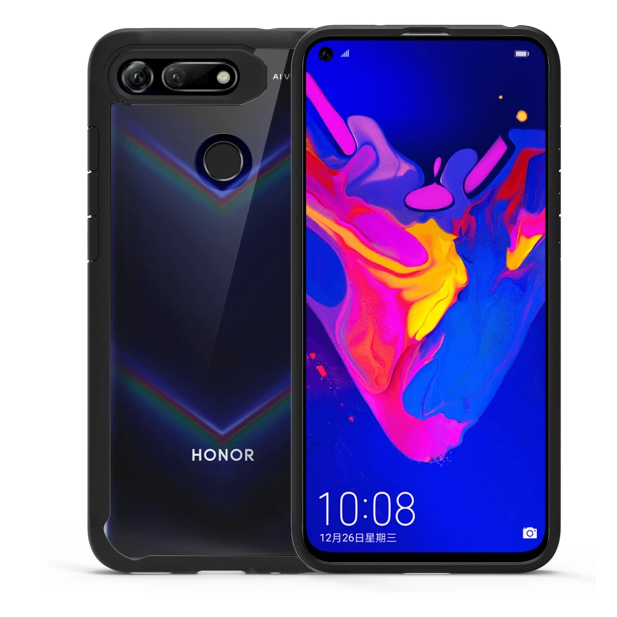 TORUBIA для huawei Honor V20 просмотра 20 чехол прозрачный силиконовый акрил противоударный