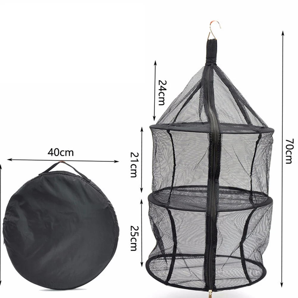 1 шт. Портативный 3 Слои сухой чистой сетка корзина для хранения для рыбалки путешествия на открытом воздухе