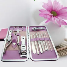100 набор 12 шт./компл. полный набор для маникюра и педикюра Маникюрный Инструмент для ухода за ногтями Маникюрный набор лучшие инструменты для ухода