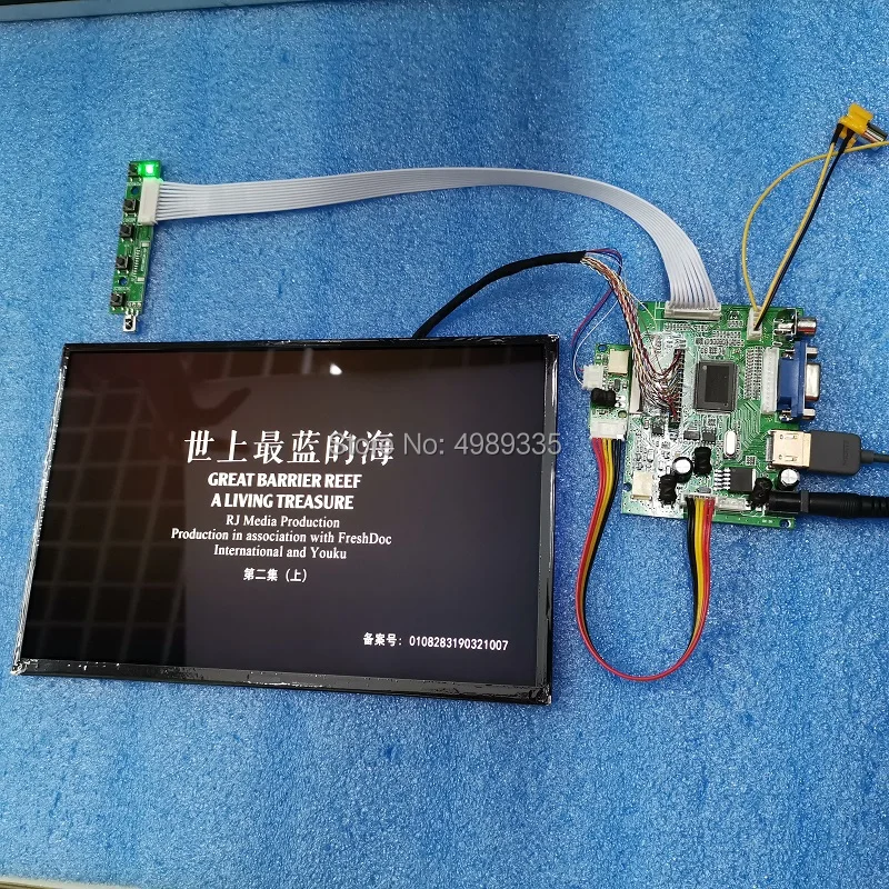 Монитор игровой для автомобиля 10 1 дюйма HDMI VGA AV|Мониторы| |