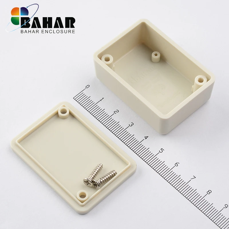 

100pcs/lot 51*36*20mm ABS plastic project enclosure small ABS wires junction box Housing DIY sensor outlet box PCB board case