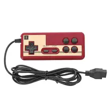 Горячая проводной 8 бит ТВ красный и белый машина видео игровой плеер ручка Геймпад контроллер для Coolboy для субор для NES игры