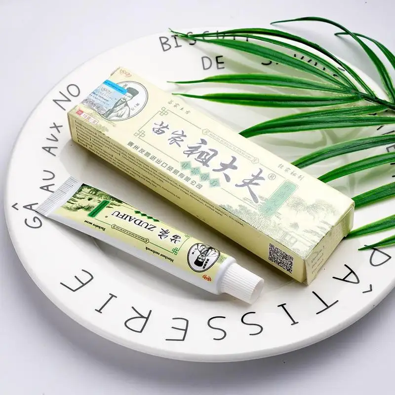 

With Box Wholesale Zudaifu Skin Psoriasis Cream Dermatitis Eczematoid Eczema Ointment Treatment Psoriasis Cream Skin Cream