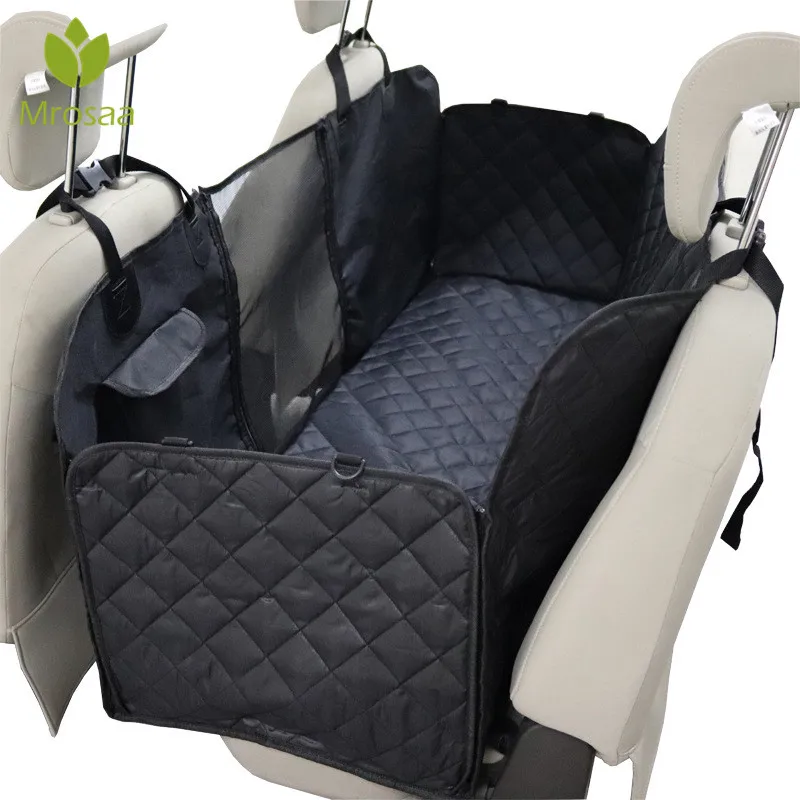 

Multifunctional Pet Dog Travel Car Backseat Cover Mat with Safety Barrier Waterproof Seat Cover Pet Hammock Cushion Protector