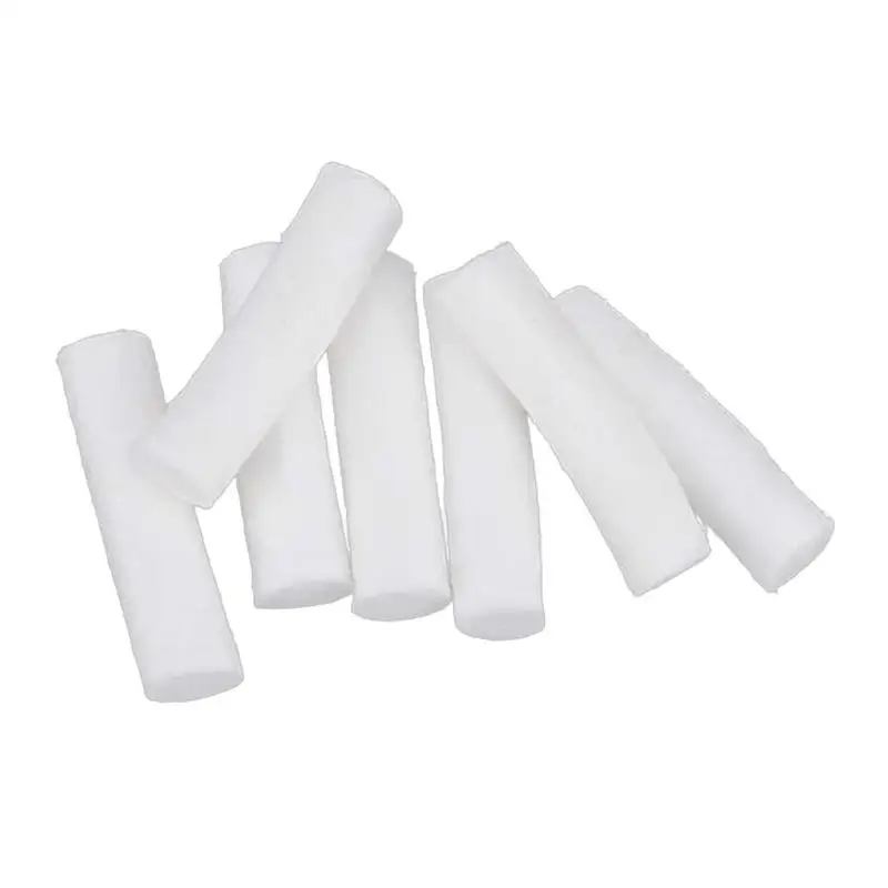 

1000pcs Dental Cotton Roll White Disposable Safe Clean Dentistry Lab Oral Dental Cotton Pack Cotton Roller for Dentistry Oral