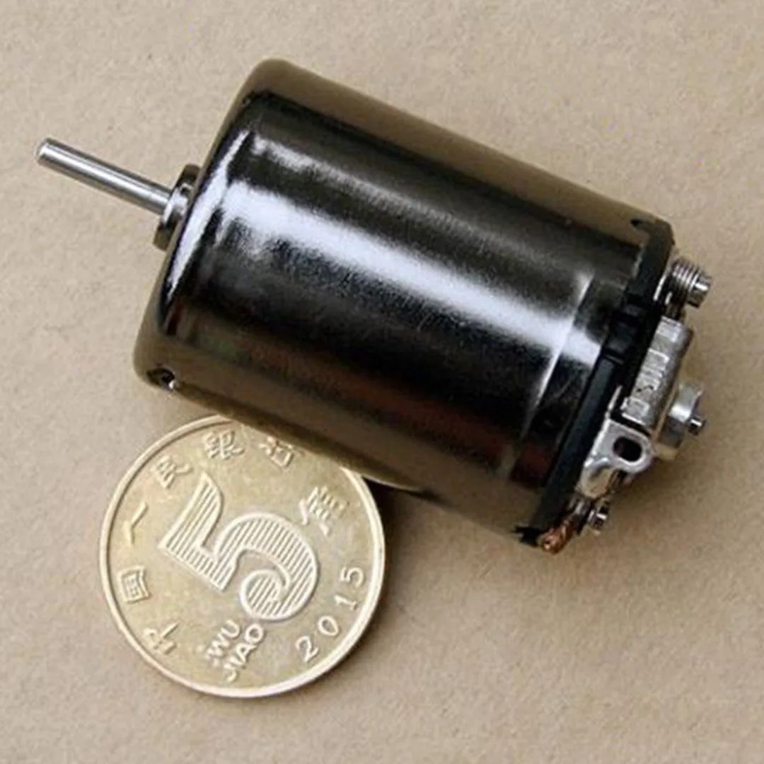 

2019 New 6V 7.4V 9.6V 37500RPM DC High Speed Large Torque 370 Motor DIY RC Car Boat For Motor Parts Accessories High Quality
