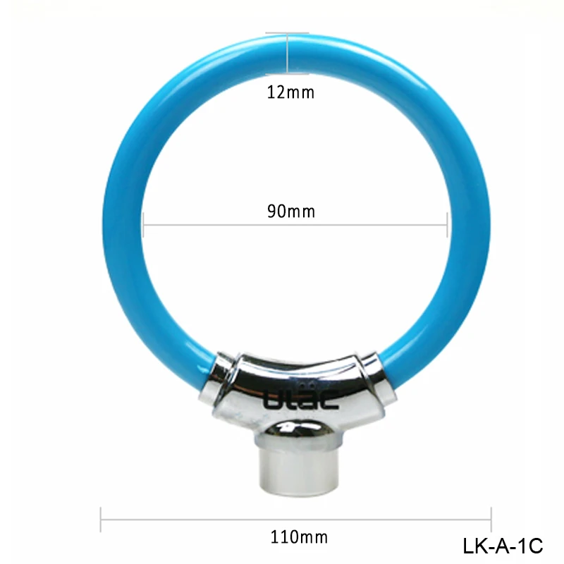 ULAC велосипедный замок стальной трос замок подковообразный замок кольцевой замок аксессуары для верховой езды Спорт на открытом воздухе велосипедные запчасти