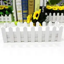 Белый фон с деревянным забором для домашнего украшения цветочного горшка Классическая wind забор цветочный горшок Свадебные вечерние школьная цветок для украшения сада горшок