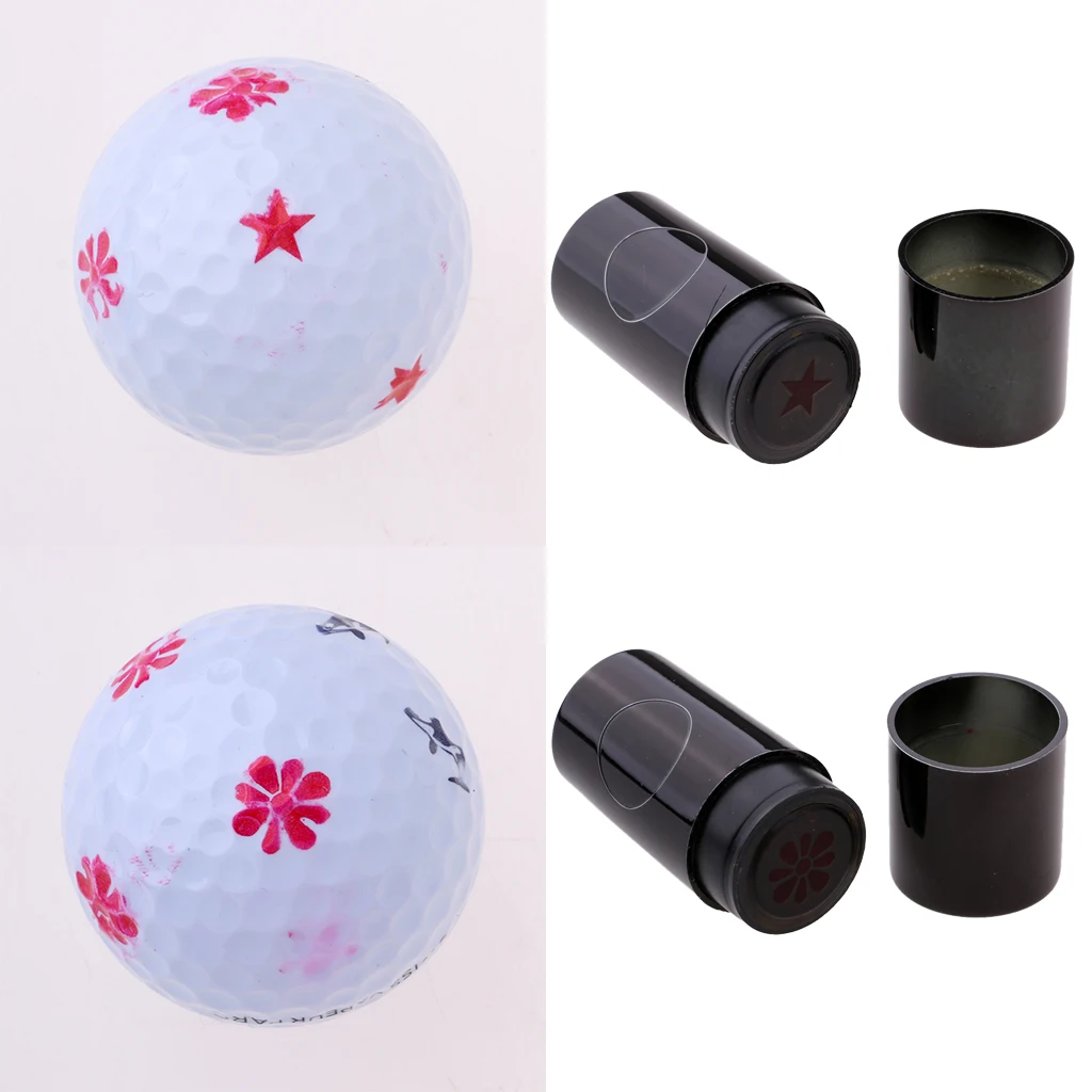 2 графа Colorfast мяч для гольфа штамп Stamper Signet гольфер подарочная печать клуб приза giveaways