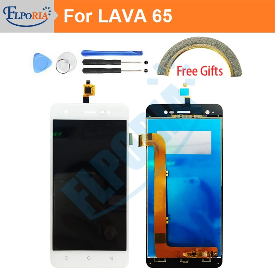 

LCD Screen For LAVA 65 LCD Display Touch Screen Digitizer Assembly Touch Panel For LAVA 65 Replacement Parts