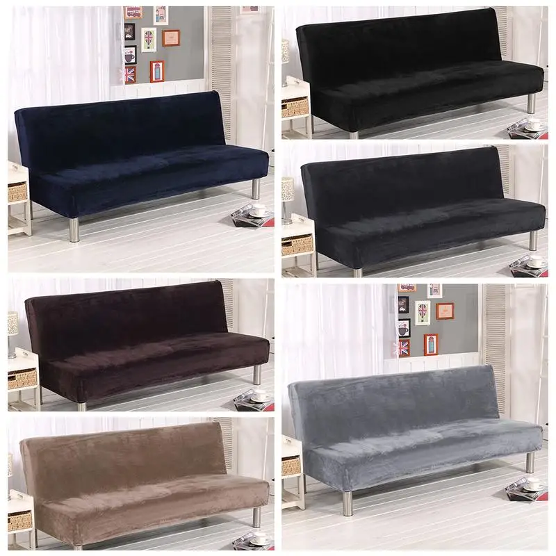 Solid All inclusive Stretchy Sofa Covers Solid Color Full