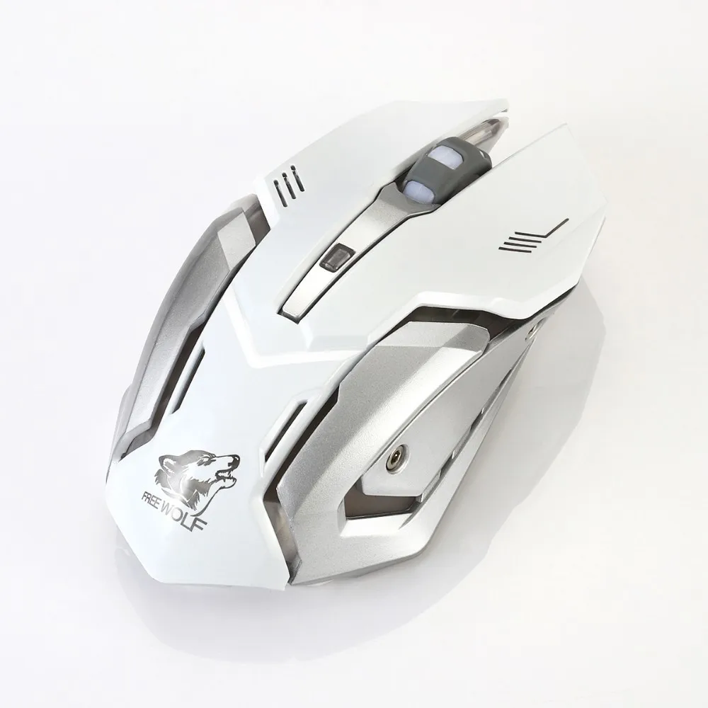 White Led Laser Light Gaming Mouse 1600DPI USB Charger Battery X7 Metal Wireless Mouse Gamer For Overwatch Mause Wireless White Led Laser Light Gaming Mouse 1600DPI USB Charger Battery X7 Metal Wireless Mouse Gamer For Overwatch Mause Wireless