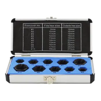 

10PCS/Lot Metric Damaged Nut Bolt Remover Bolts Extractors Tool