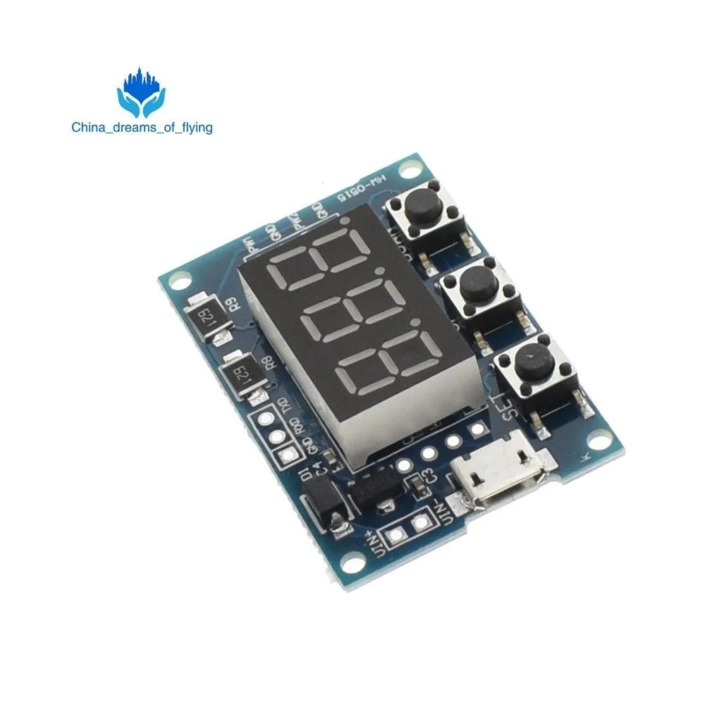 Завеса постоянного тока 5 30V микро USB 5V Мощность независимый генератор PWM 2 канала