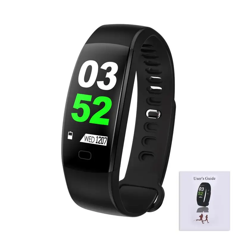 

0.96 Inches Smart Bracelet Step Counting Heart Rate Monitoring Blood Oxygen Monitoring Information Pushing Smart Bracelet
