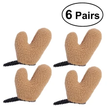 6 пар пушистый Рождественский олень рога оленя для волос заколки для волос Рождественский костюм косплей заколки для волос головные уборы аксессуары для волос