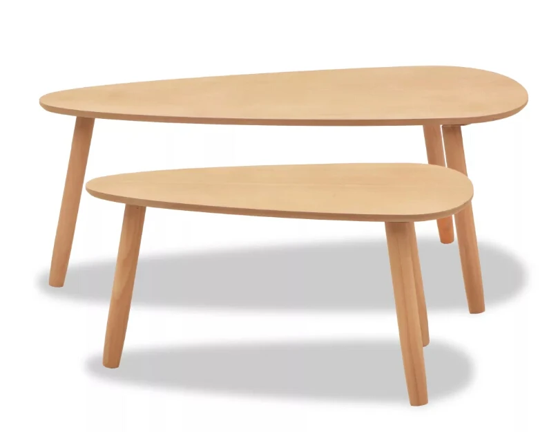  VidaXL Coffee Table Set 2 Pieces Solid Pinewood Brown Coffee Tables Can Be As As Nightstands Plant 
