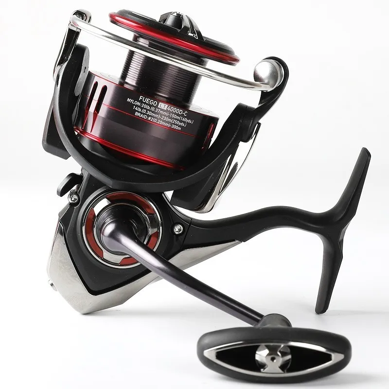 Ceny 2018 nowy Daiwa Fuego Lt 1000d 2000d 2500 3000 c 4000d c 5000d c 6000d Spinning kołowrotek materiał światła węglowego obudowa lt