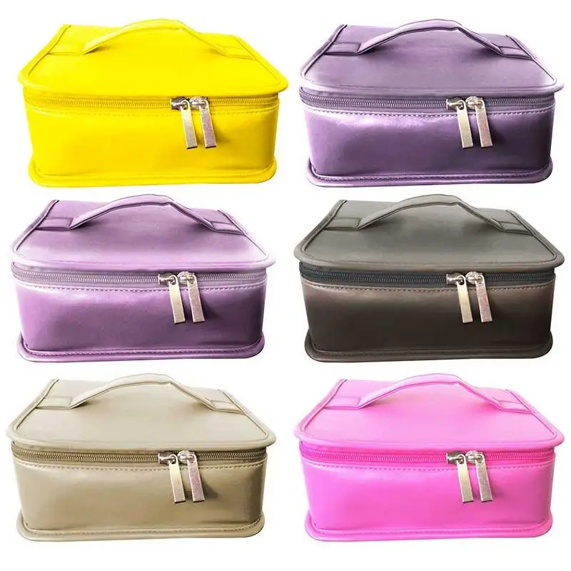 

30 Slot Essential Oil Bag Bottle Case Portable Essential Oil Bottle Storage Bag PU Carrying Holder Storage Bag 5 15 ML