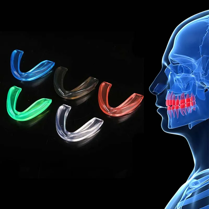 

Adult MouthGuard Tooth Brace Protection Silicone Teeth Protector Adult Mouth Guard For Boxing Sport Basketball Football Hockey