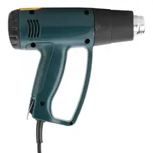2000 Вт 220 В ЕС Регулируемая температура электрическая термовоздуходувка горячего воздуха пистолет Тепловая пушка