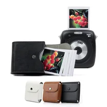 Bolsa de almacenamiento para cámara Fujifilm Instax Mini 9, funda Retro de cuero, bolsa de botón para fotos, funda para cámara Fujifilm Mini 8 SQ10 SQ6 SQ20 SP3