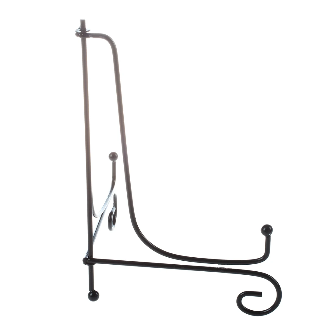 Sketch Easel Plate Display Stand 1 pc Mini Iron Easel Classic Display Stand Holder Wedding Bowl Plate Photo Frame Book Artwork Rack 4 inches/10.5cm Decoration