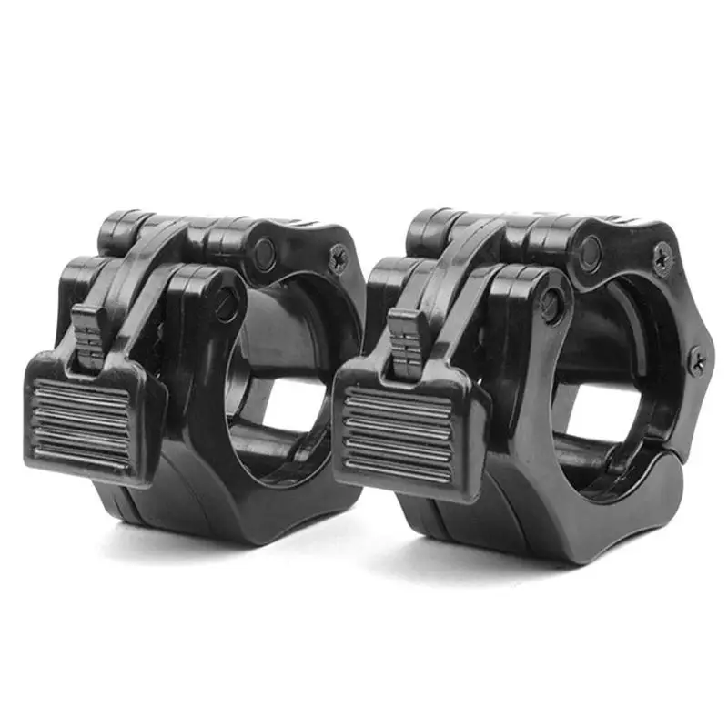 50 ملليمتر ABS Spinlock الياقات الحديد طوق قفل دومبل] مقاطع المشبك الوزن رفع بار سريعة الإصدار رياضة اللياقة البدنية كمال الأجسام