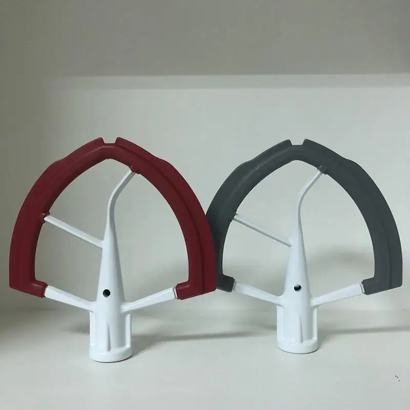 

2019 New Mixing Head Mixer Silicone Non Stick Coated Metal Mixer Accessories Kitchenware For Kitchenaid 5.5-6qt Flex Edge Beater