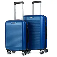 Itaca Brenne модельный набор 2 чемоданов тележка для путешествий Rigidas 55/67 см ABS с регулируемой ручкой, ручками, поворотные механизмы колес 4X2 и