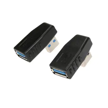 

USB 3.0 Elbow Cable Adapter USB Extension Line Male to Female 90 Degree Computer Cables & Connectors