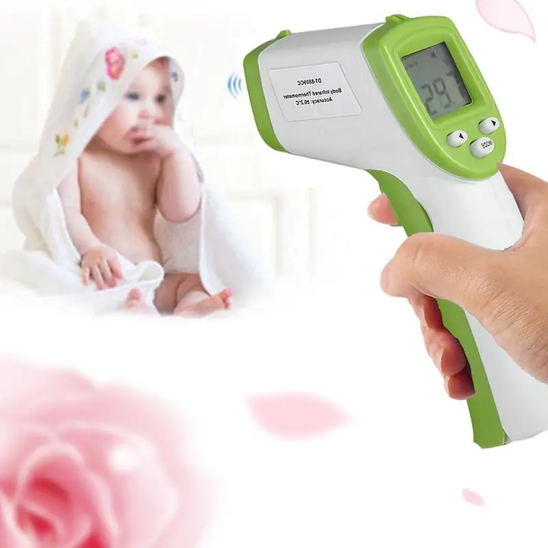 

Noncontact Infrared Thermometer High Precision Instant Reading LCD Display Baby Digital Thermometer
