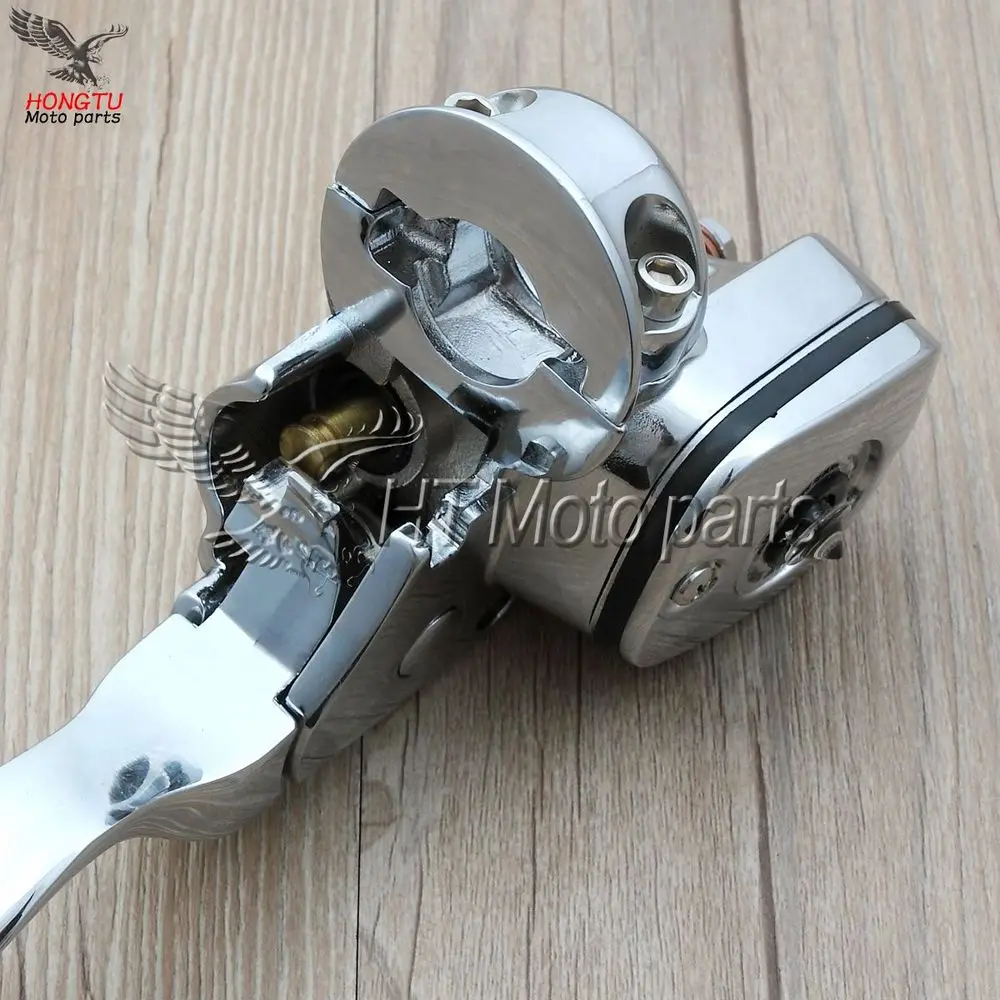 Хромированный рычаг сцепления мотоцикла для Harley Davidson Softail Deluxe Road King Fat boy|motorcycle clutch